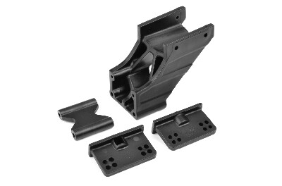 Team Corally - Wing Mount V2 - Adjustable - Composite - 1 Set (C-00180-005-2) afbeelding