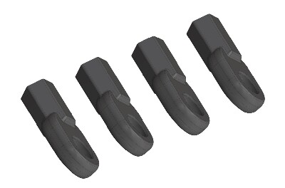 Team Corally - Ball End - 5.8mm - Composite - 4 pcs (C-00250-051) afbeelding