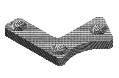 Team Corally - Suspension arm stiffener - B - Lower Front - Left - Graphite 3mm (C-00180-235) afbeelding