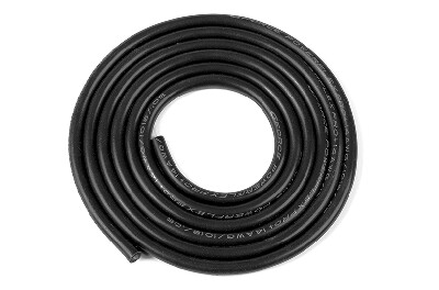 Powerflex PRO+ silicone kabel 14AWG (1m Zwart) afbeelding