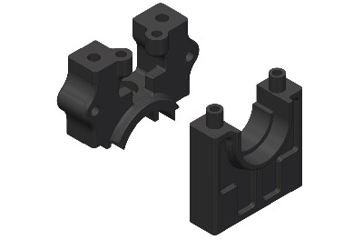 Team Corally - Center Diff Bulkhead - Composite - 1 Set (C-00180-018) afbeelding