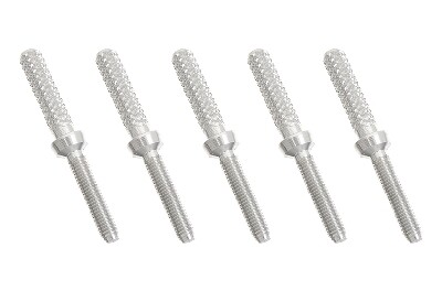 Koppeling met M3 draad voor Carbon buis 6x1mm - 5st afbeelding