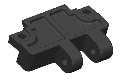 Gearbox Brace Mount A - Rear - Composite - 1 pc (C-00180-020) afbeelding