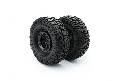 SCA-1E Beadlock Wheel - Tire Set 2pcs (CA-15839) afbeelding