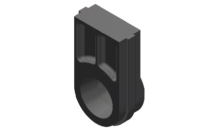 Team Corally - Motor Mount Center Diff Insert - Composite - 1 pc (C-00180-023) afbeelding