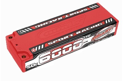 Team Corally Car Lipo 50c 7,4 volt 6000mah afbeelding