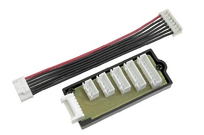 Balanceer-connectorbord - XH 2S-6S - Lader verbindingskabel EH - 1 set afbeelding