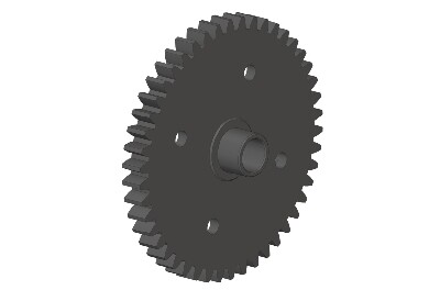 Team Corally - Spur Gear 46T - CNC Machined - Steel - 1 pc