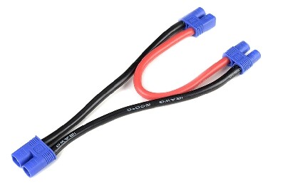 Y-kabel Serial EC3, silicone kabel 12AWG, 12CM afbeelding