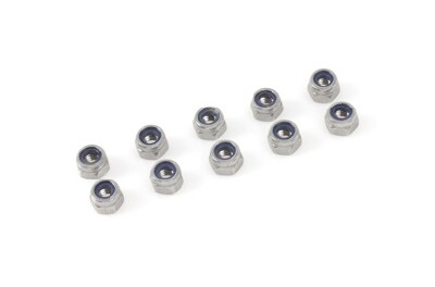 Zelfborgende zeskantmoer, M6, Inox (10st) afbeelding