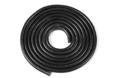 Powerflex PRO+ silicone kabel 16AWG (1m Zwart) afbeelding