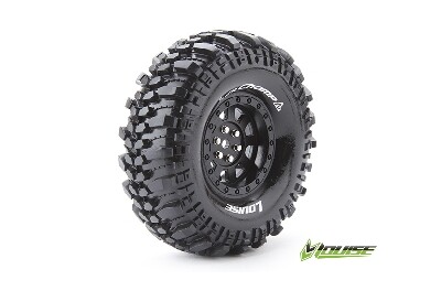 Louise CR-CHAMP Banden Set - Super Soft - 1.9" Velgen Zwart - Hex 12mm afbeelding