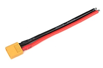 XT60 Vrouw stekker met 12AWG silicone kabel (10cm)