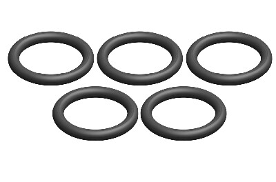 O-Ring - Silicone - 9x12mm - 5 pcs (C-00180-191) afbeelding