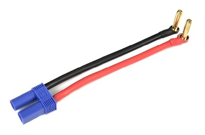 Conversie kabel Bullit 4mm Gold > EC5 Vrouw met silicone kabel 12AWG (12cm)