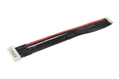 Balanceer connector - vrouwelijk - 5S-EH met kabel - 10cm - 22AWG Siliconenkabel afbeelding