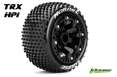 Louise ST-HORNET Banden Set - Soft - 2.2" Velgen Zwart - Hex 12mm afbeelding