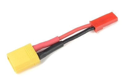 Conversie kabel BEC Man > XT30 Vrouw met silicone kabel 20AWG