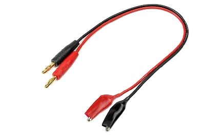 Laadkabel Krokodil Klem - 14AWG - 30cm