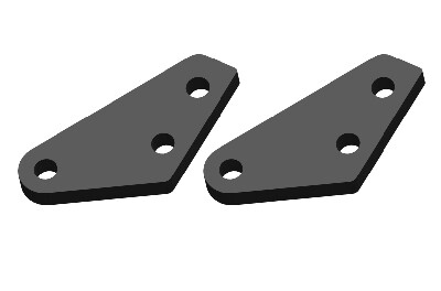 Steering Block Arms - Aluminum - 2 pcs (C-00180-207) afbeelding