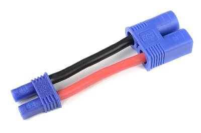 Conversie kabel EC3 Man > EC2 Vrouw met silicone kabel 14AWG afbeelding