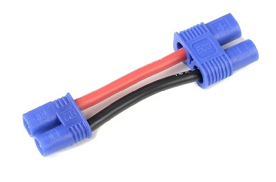 Conversie kabel EC3 Vrouw > EC2 Man met silicone kabel 14AWG afbeelding