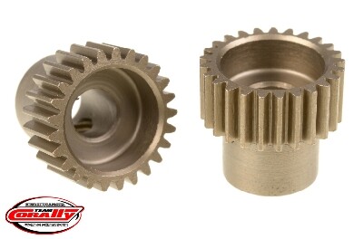 Team Corally - 48 DP Pinion - Short - Hardened Steel - 25T - 5mm as afbeelding