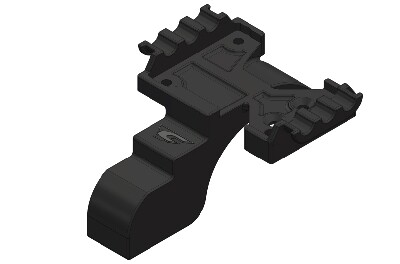 Center Diff Plate - Spur Gear Cover - Composite - 1 pc (C-00180-015) afbeelding