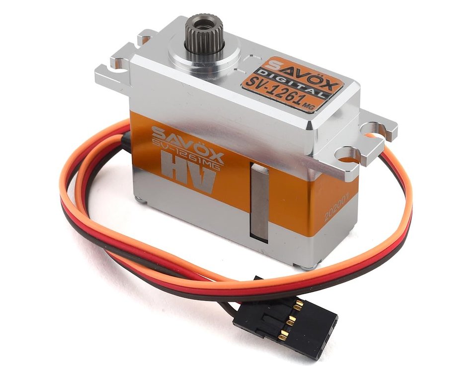 Savox SV-1261MG Mini Digital High Voltage servo afbeelding