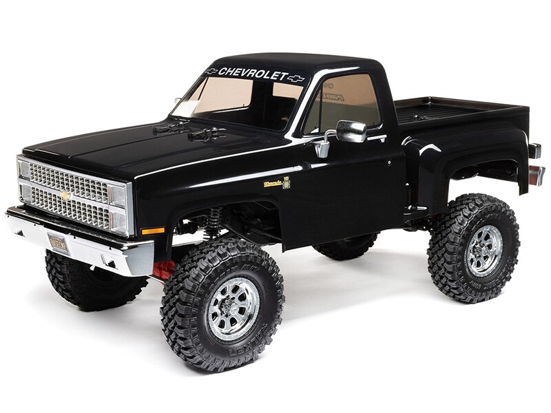 Axial SCX10 III 1982 Chevy K10 4WD crawler RTR - Zwart