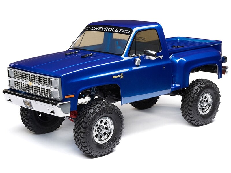 Axial SCX10 III 1982 Chevy K10 4WD crawler RTR - Blauw