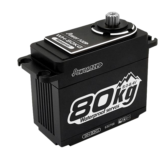 Power HD WH-80KG Waterproof servo met metalen tandwielen
