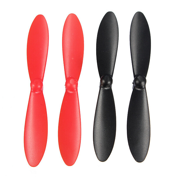 Hubsan X4 set propellers - Rood/Zwart