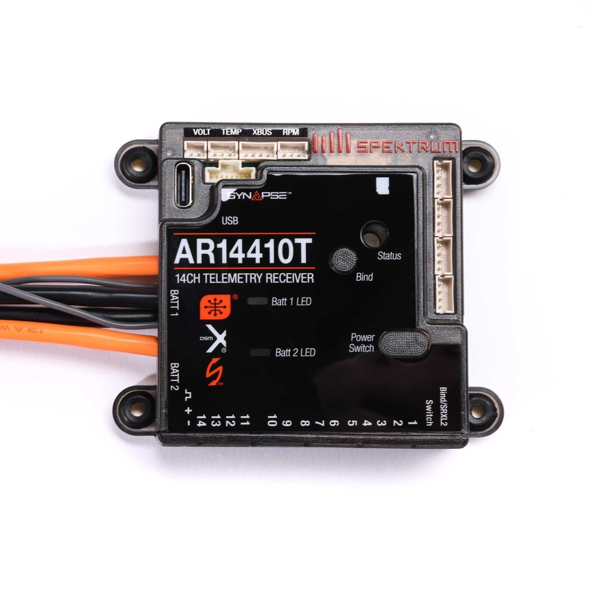 Spektrum - 14 Channel powersafe telemetry reciever (AR14410T) afbeelding