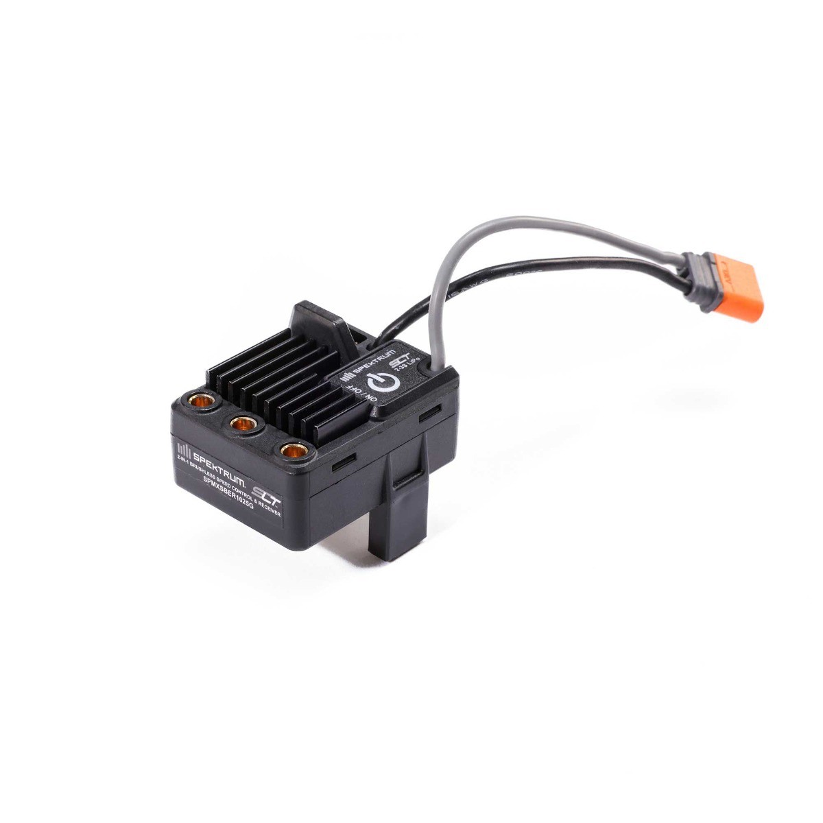 Spektrum 25A 2-in-1 Brushless ESC / SLT Protocol Receiver with Gyro (SPMXSBER1025G) afbeelding