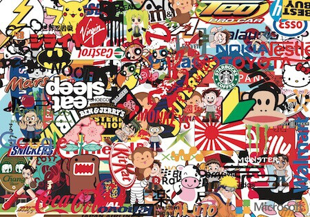 Stickerbomb stickervel - A5 afbeelding