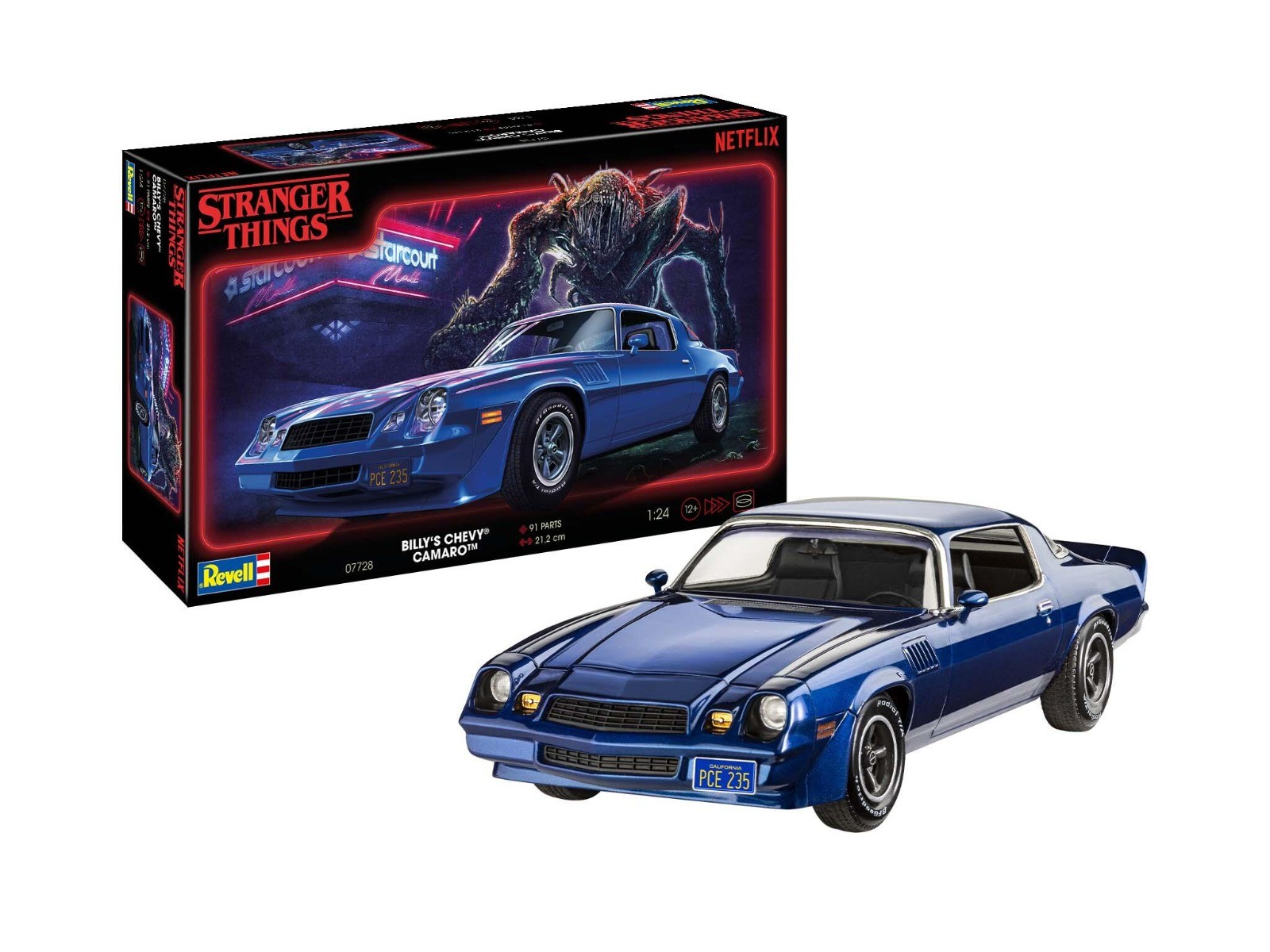 Revell 1/24 Stranger Things Billy's Chevy Camaro Z/28