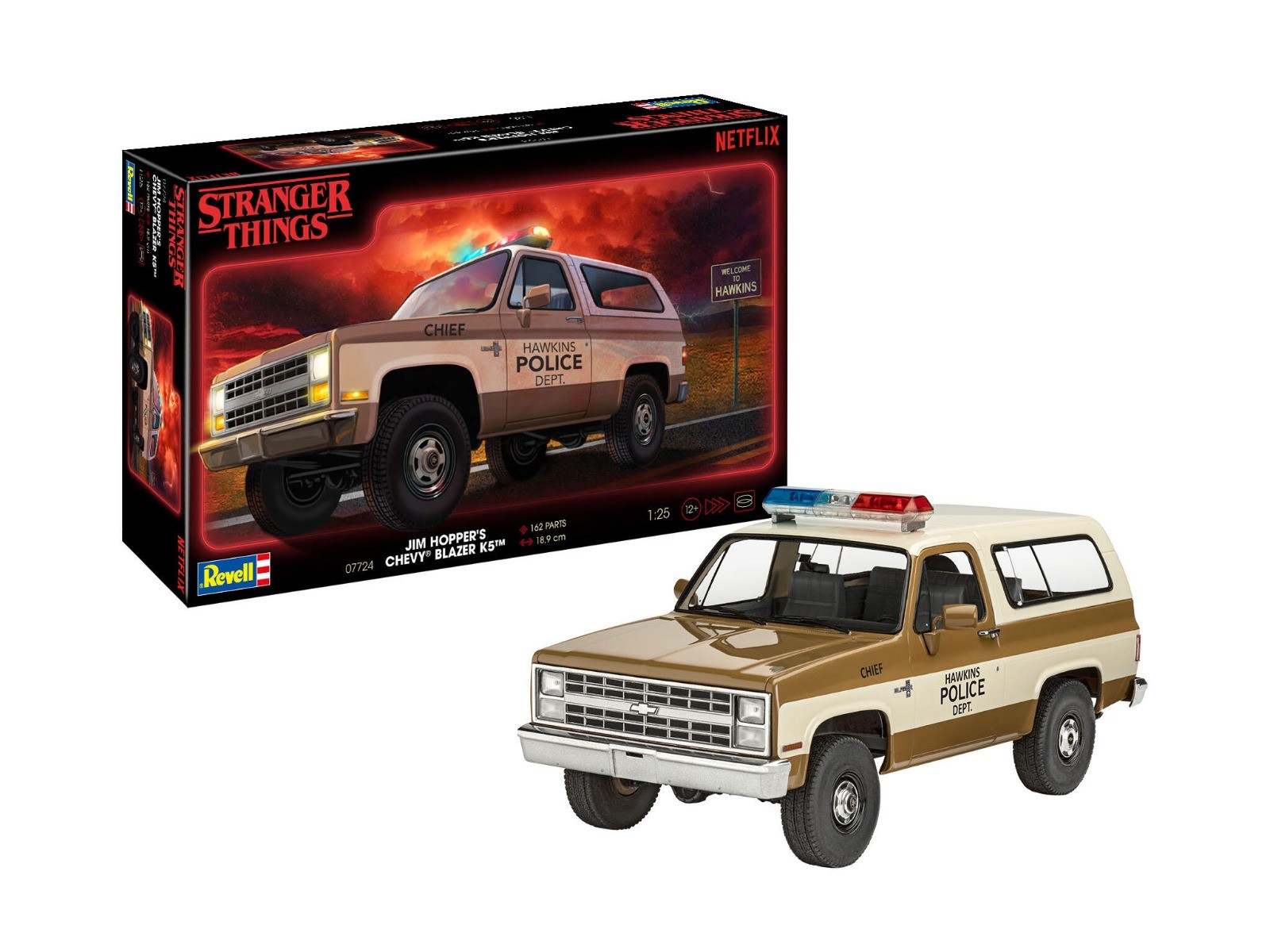 Revell 1/24 Stranger Things Jim Hopper's Chevy Blazer K5™ (07724)