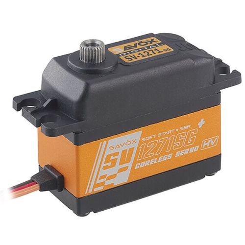 Savox SV-1271SG+ - Digital - High Voltage - Coreless Motor - Steel Gear afbeelding