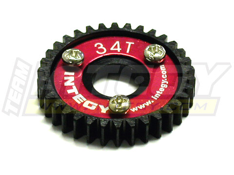 Integy 34T Steel Spur Gear for 1/10 Revo & Slayer afbeelding