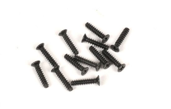 T2M - Countersunk screws 2.6x12mm (T4965/49)