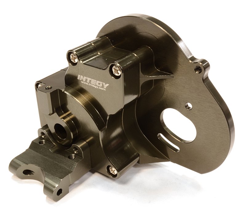 Integy Alloy Gear Box, Grey - Traxxas Bandit/Rustler/Stampede 2WD afbeelding