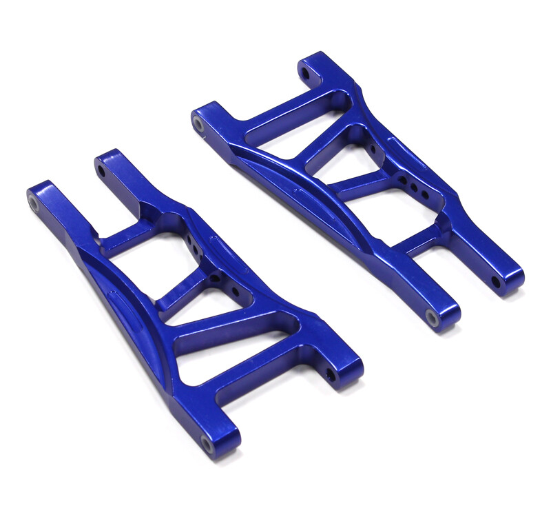 Integy Alloy Rear Lower Arm, Blue - Traxxas Rustler/Stampede