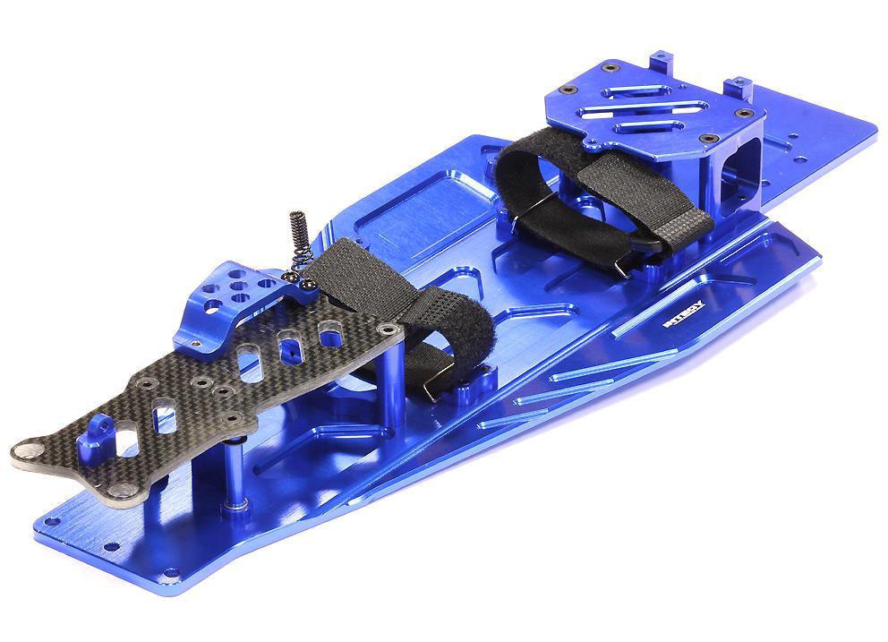 Integy Performance Conversion Chassis Kit for Traxxas 1/10 Rustler 2WD & Bandit VXL afbeelding