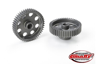 Team Corally - 64 DP Pinion - Short - Hard Anodised Aluminium - 50T - 3.17mm as afbeelding