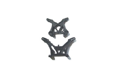 Ishima - Front Shock Tower + Rear Shock Tower (ISH-021-011) afbeelding