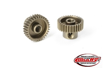 Team Corally - 64 DP Pinion - Short - Hardened Steel - 32T - 3.17mm as afbeelding
