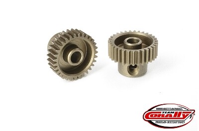 Team Corally - 64 DP Pinion - Short - Hardened Steel - 31T - 3.17mm as afbeelding