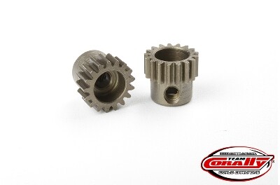 Team Corally - 48 DP Pinion - Short - Hardened Steel - 17T - 3.17mm as afbeelding