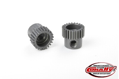Team Corally - 64 DP Pinion - Short - Hard Anodised Aluminium - 23T - 3.17mm as afbeelding